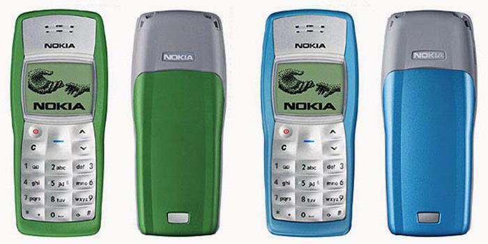 Spesifikasjoner for Nokia 1100
